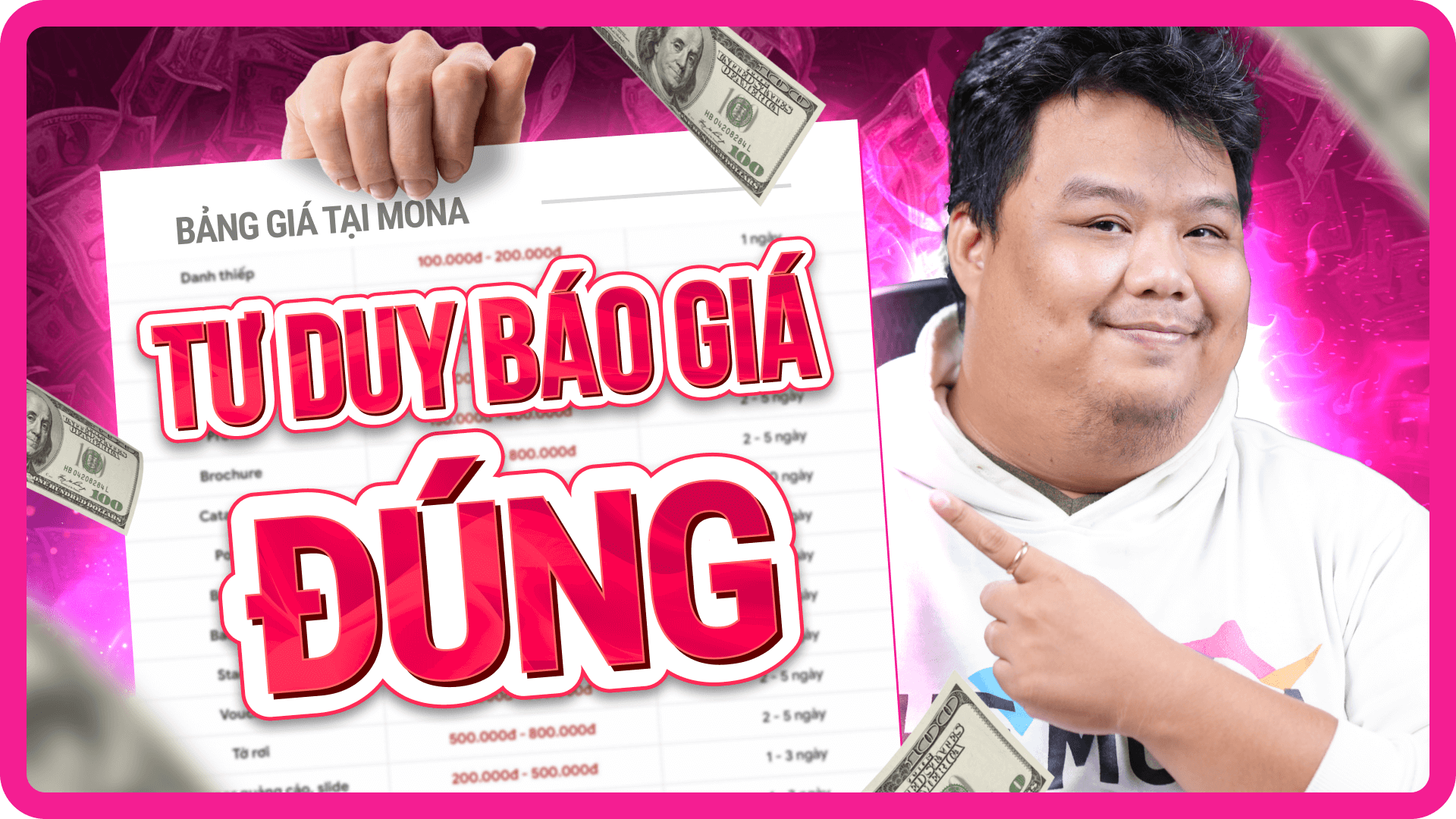 Khoá học tư duy báo giá đúng